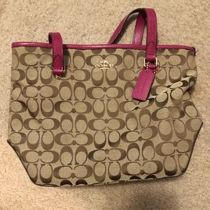Coach small tote
